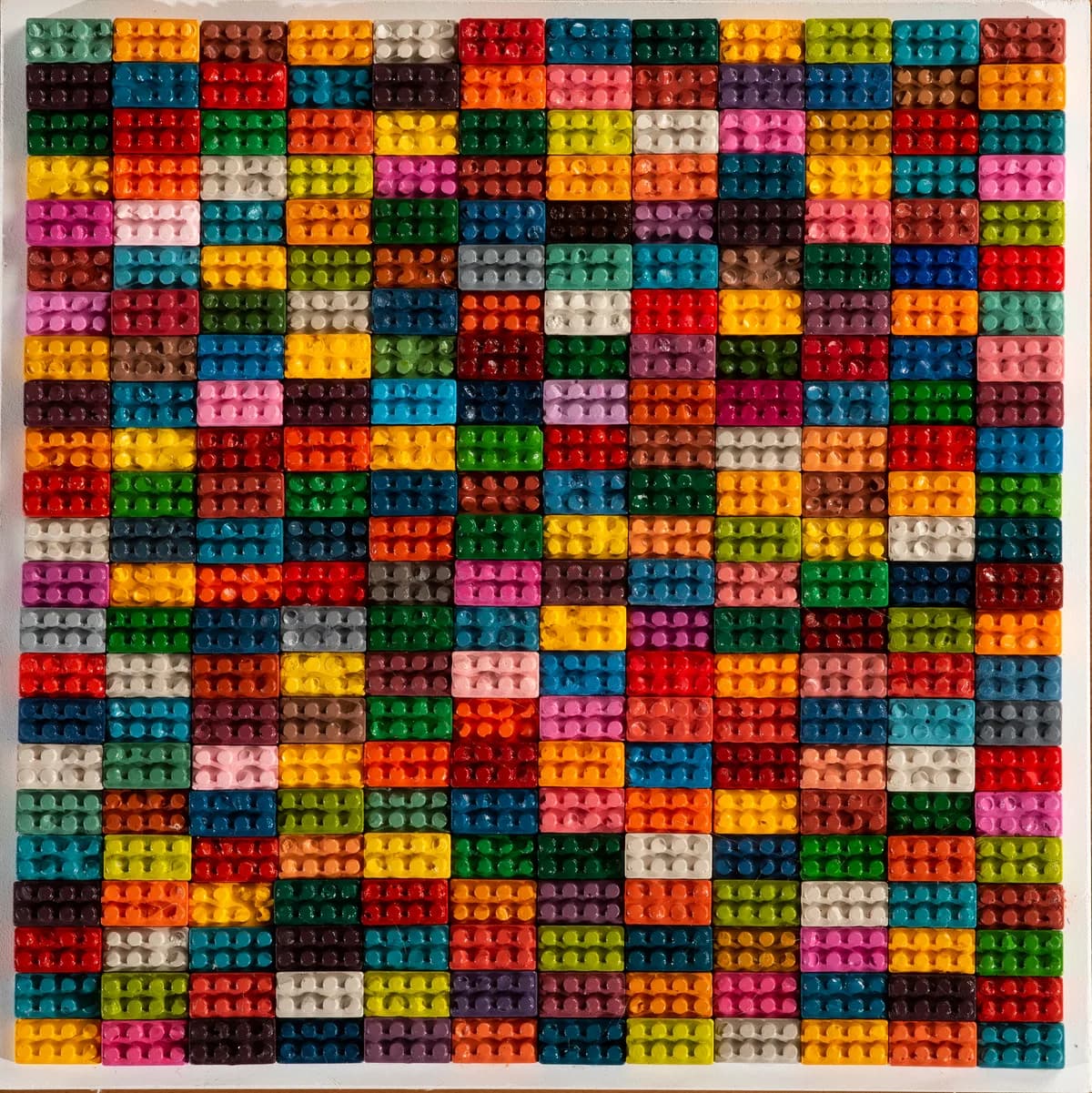 Obra de 40x40 de la Serie El Juego